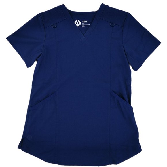 Adar Scrub Top R6000-DCB Deep Cobalt - Picture 1 of 6